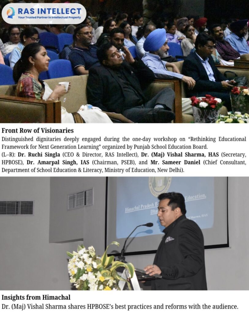 Empowering Young Innovators: RAS Intellect Solutions Speaks at PSEB Workshop on Next-Generation Education